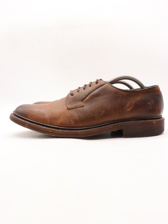 Frye John Addison Men\'s Size 11 D Brown Leather Oxford Derby Dress Casual main image 5